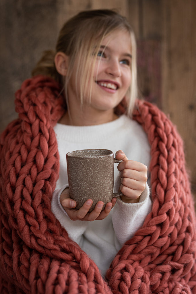 Mug Louise Ceramic Cognac