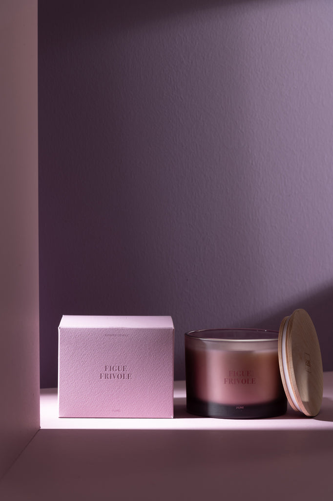 Scented Candle Accords Essentiels Figue Frivole-28H