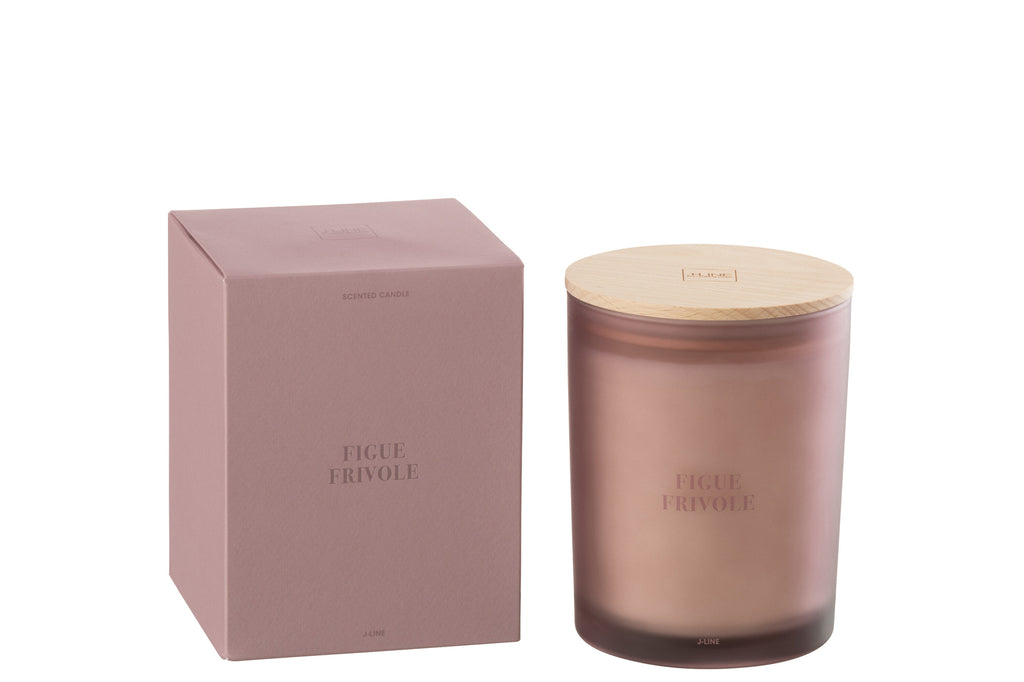 Scented Candle Accords Essentiels Figue Frivole-52H