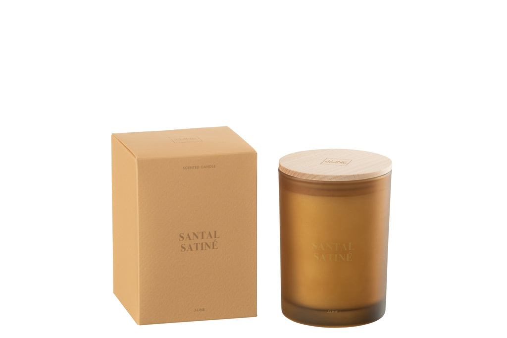 Scented Candle Accords Essentiels Santal Satiné-38H