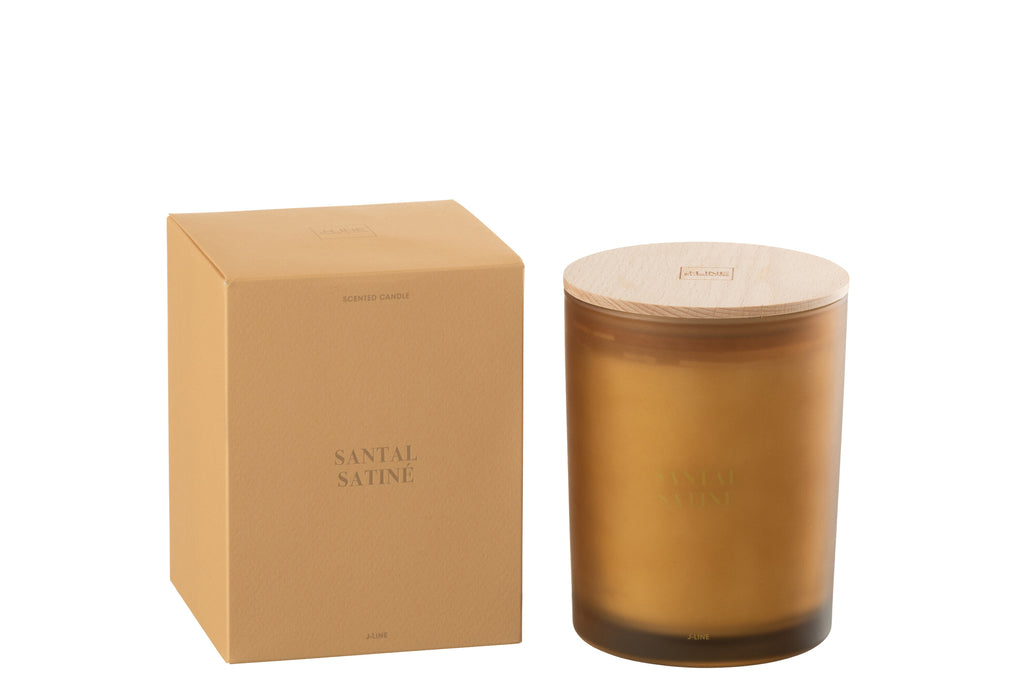 Scented Candle Accords Essentiels Santal Satiné-52H
