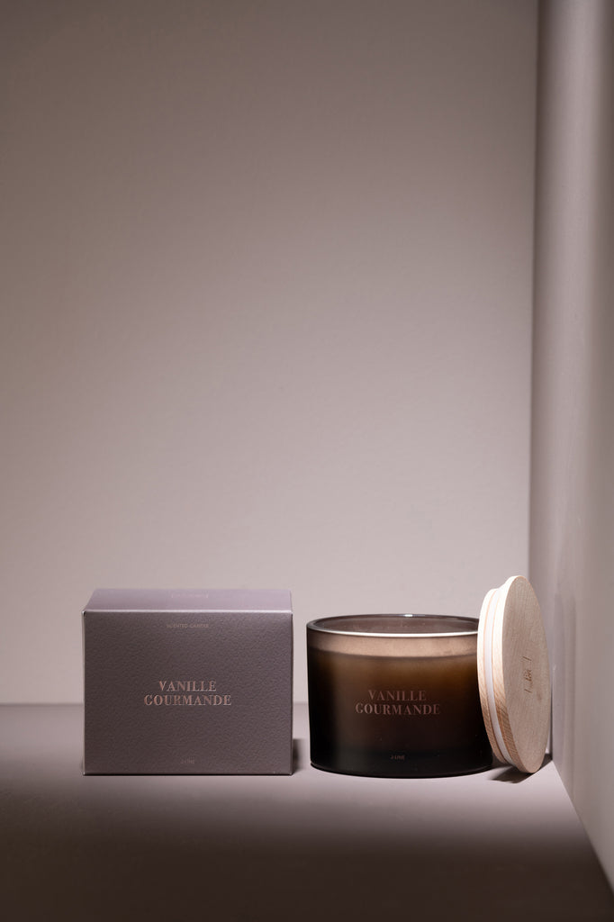 Scented Candle Accords Essentiels Vanille Gourmande-28H