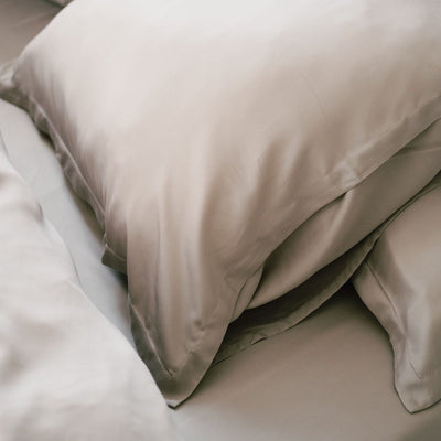 TENCEL™ - Sateen Pillowcase Taupe 